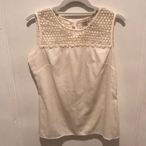 Cream Banana Republic Camisole